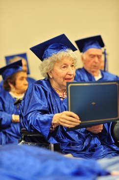 Professors on Wheels graduation