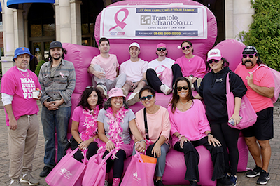 Teresa Noto and friends at Making Strides event