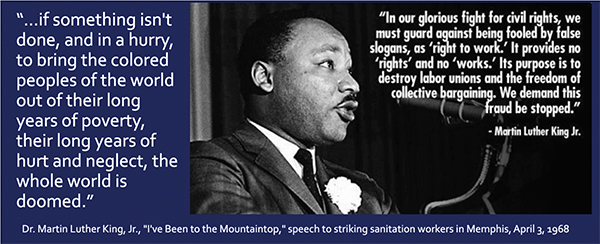 MLK labor quote