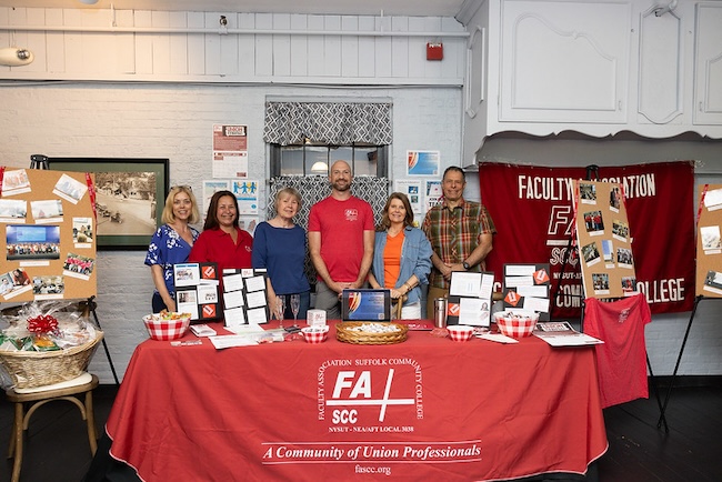 the FA LAP team, showing Cynthia Eaton, Kim Ng Southard, Joan Cook, Dante Morelli, Courtney Brewer, Kevin McCoy