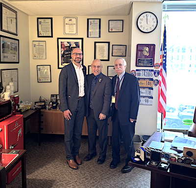 photo of Dante Morelli, Joe DeStefano, and Ben Zwirn