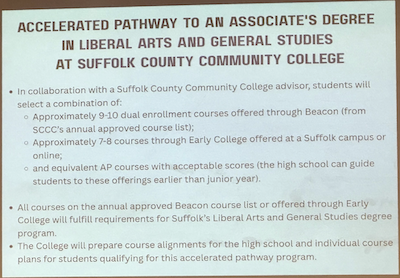 This Islip BOE slide shows an 