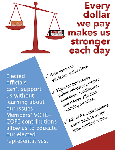 VOTE-COPE poster: 