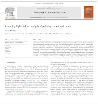 Article called